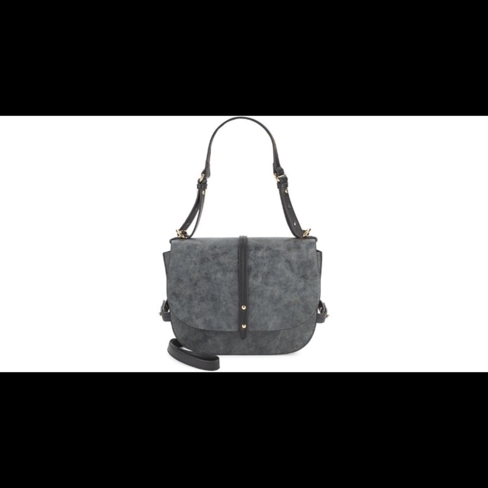 Steve Madden front flap saddle bag